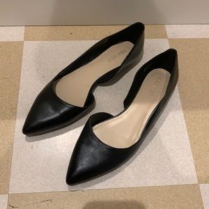 Black Nine West Flats